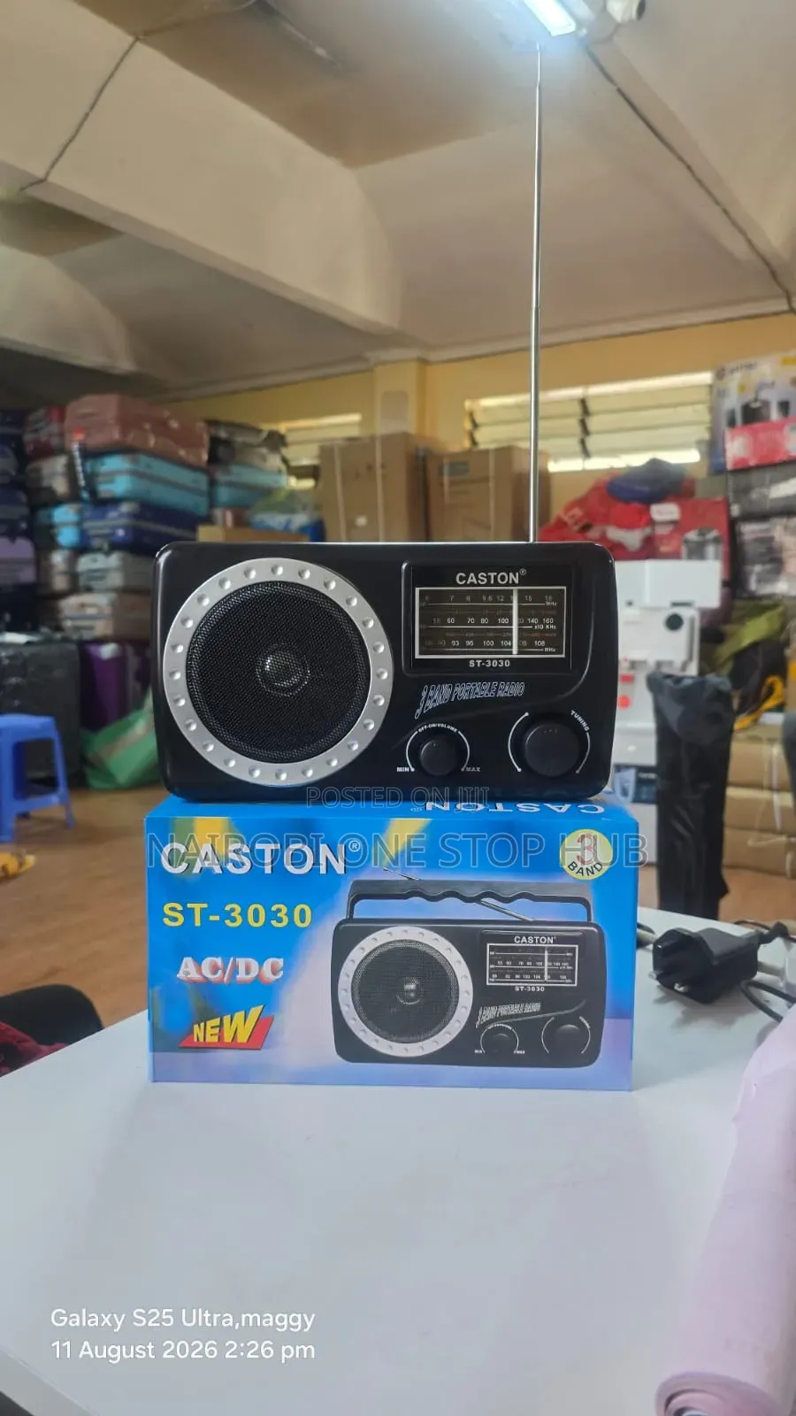 Caston ST 3030 AC/Dc FM Radio
