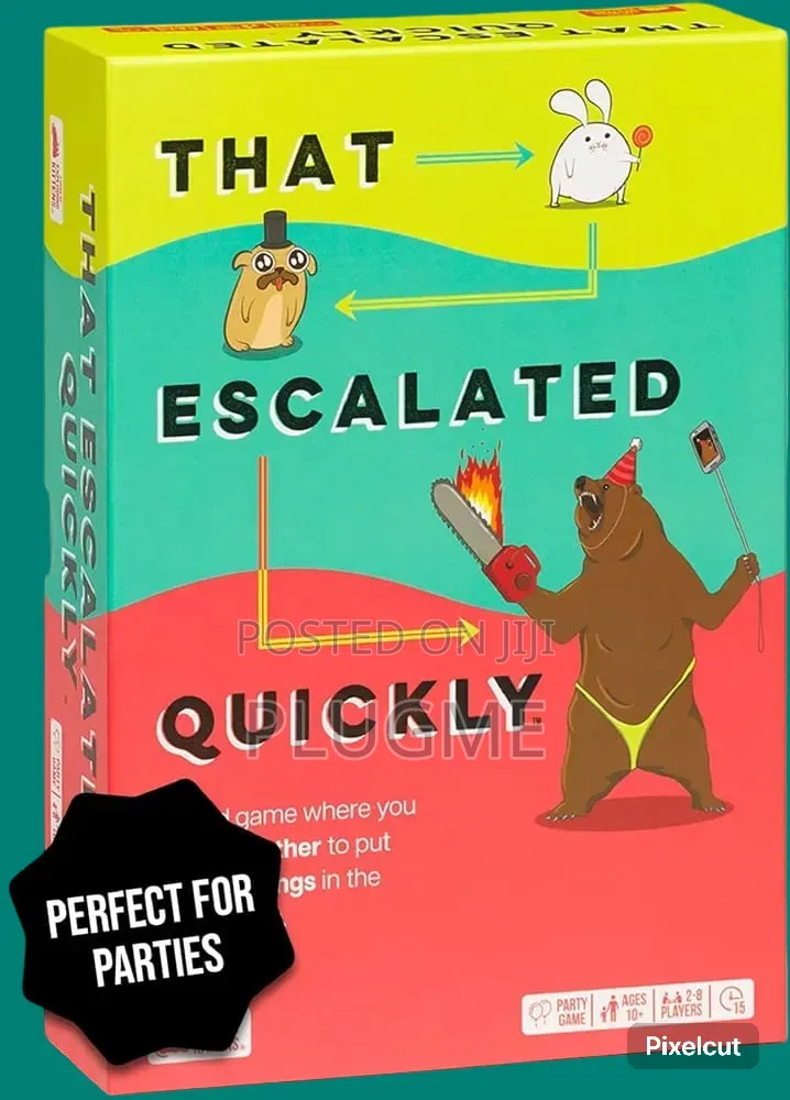 That Escalated Quickly Party Card Game