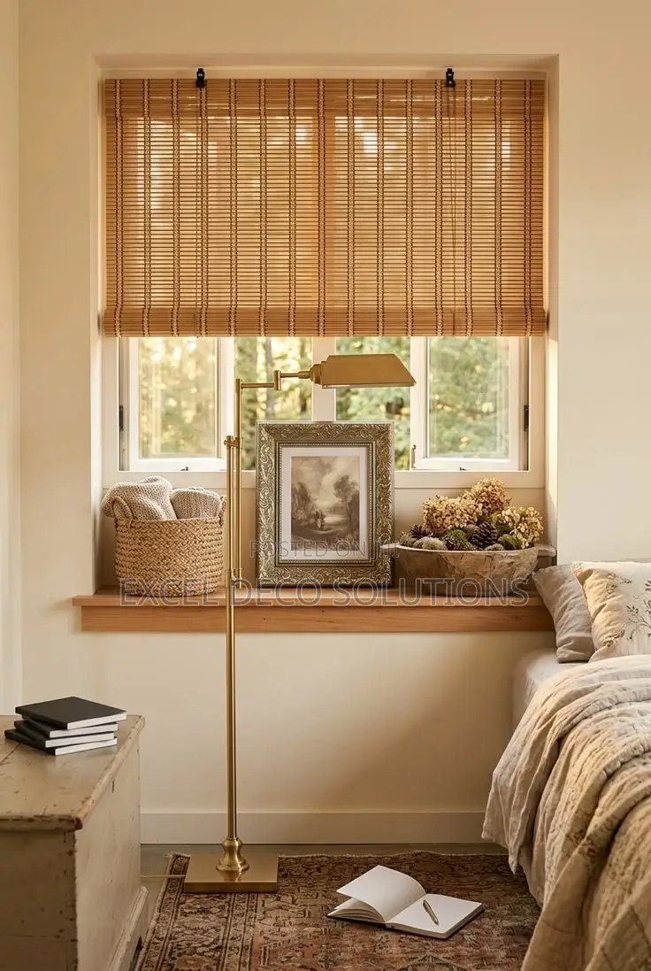 Natural Bamboo Window Blinds