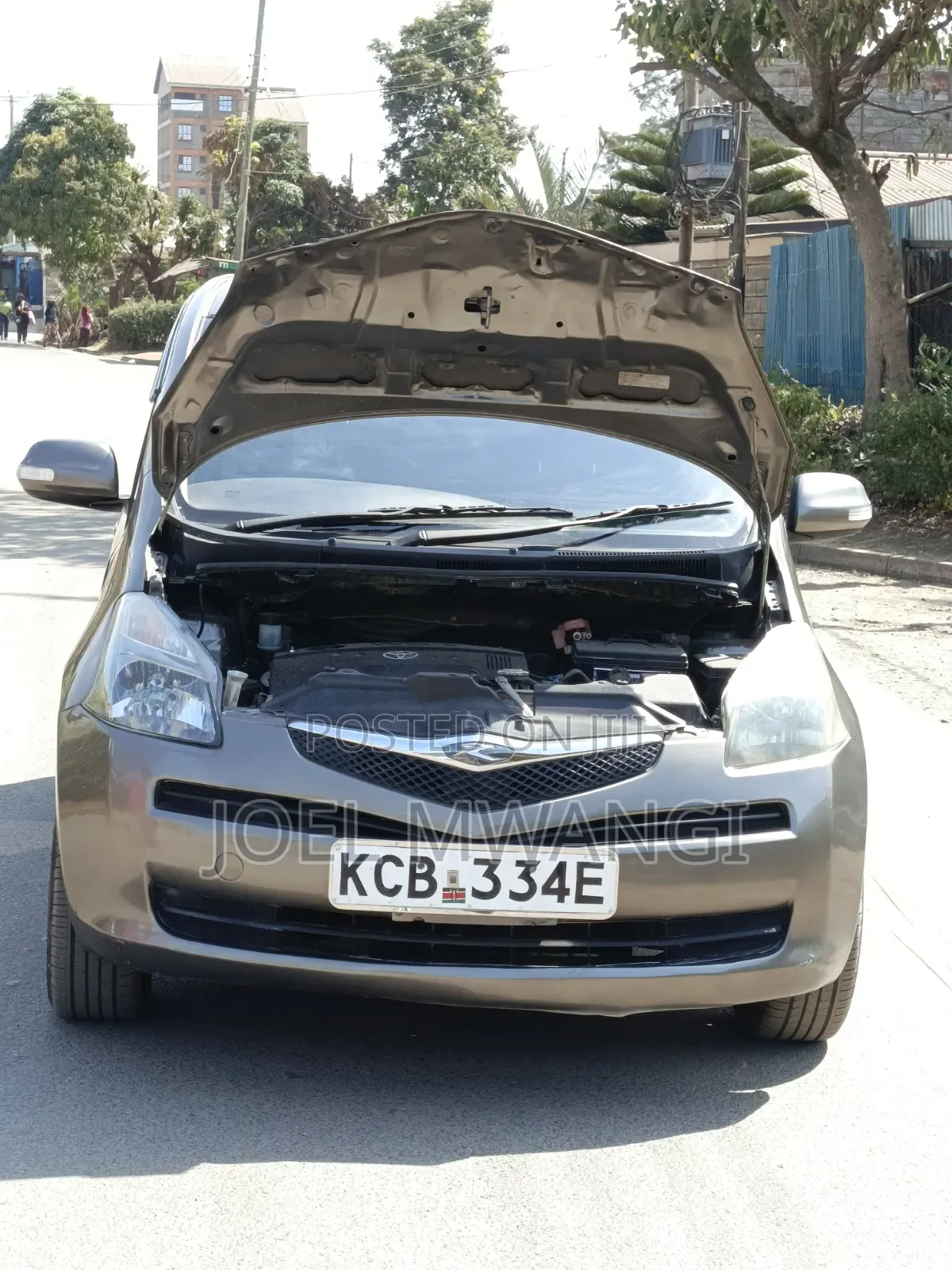 Toyota Ractis 2008 Gray