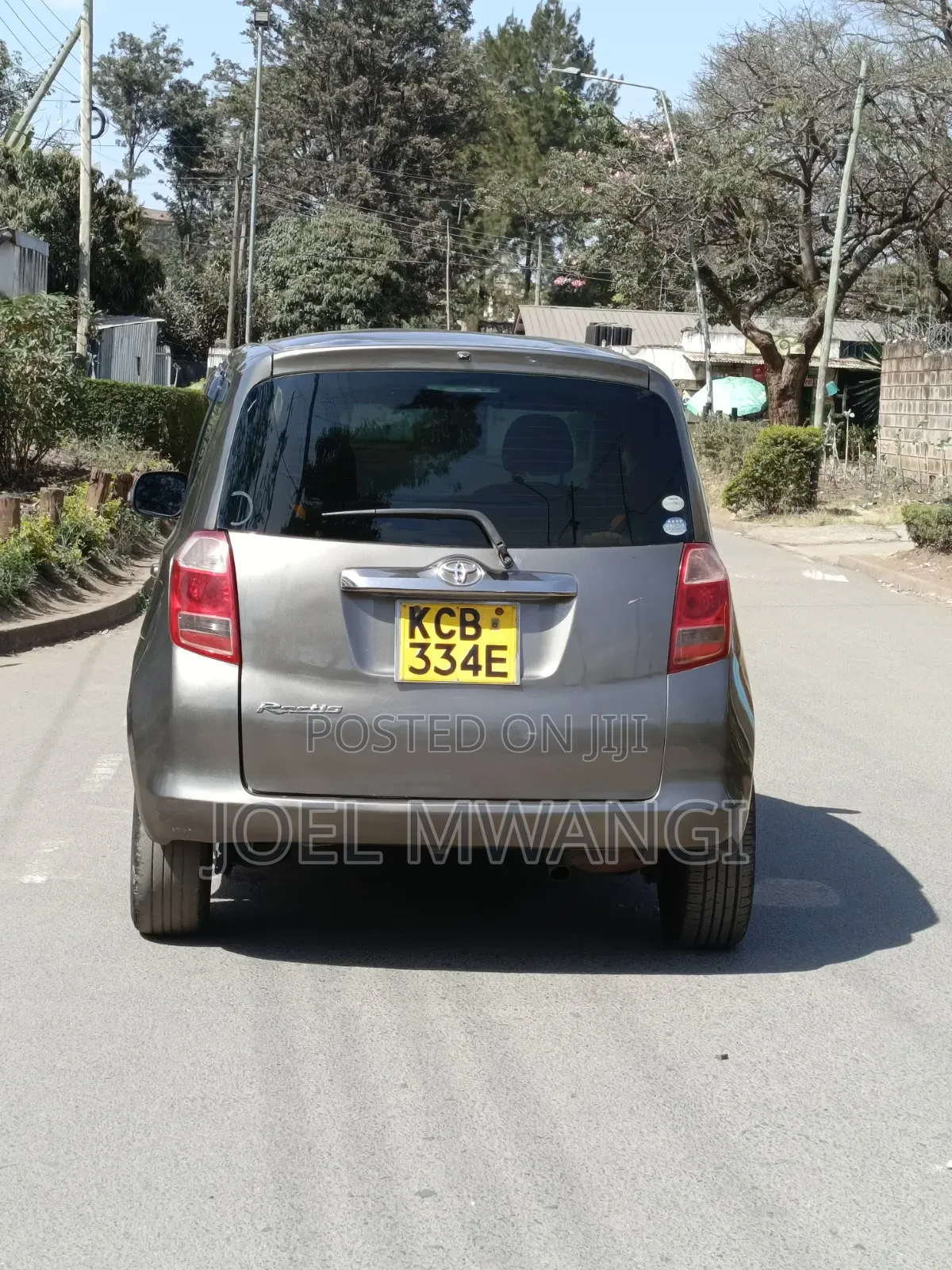 Toyota Ractis 2008 Gray