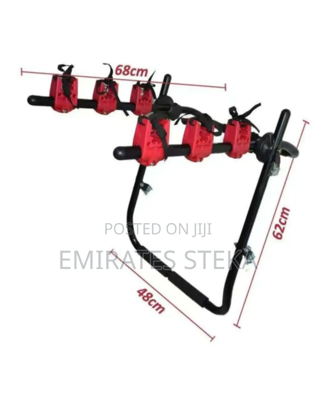 3-Bike Carrier Rack – Universal Car Bike Holder