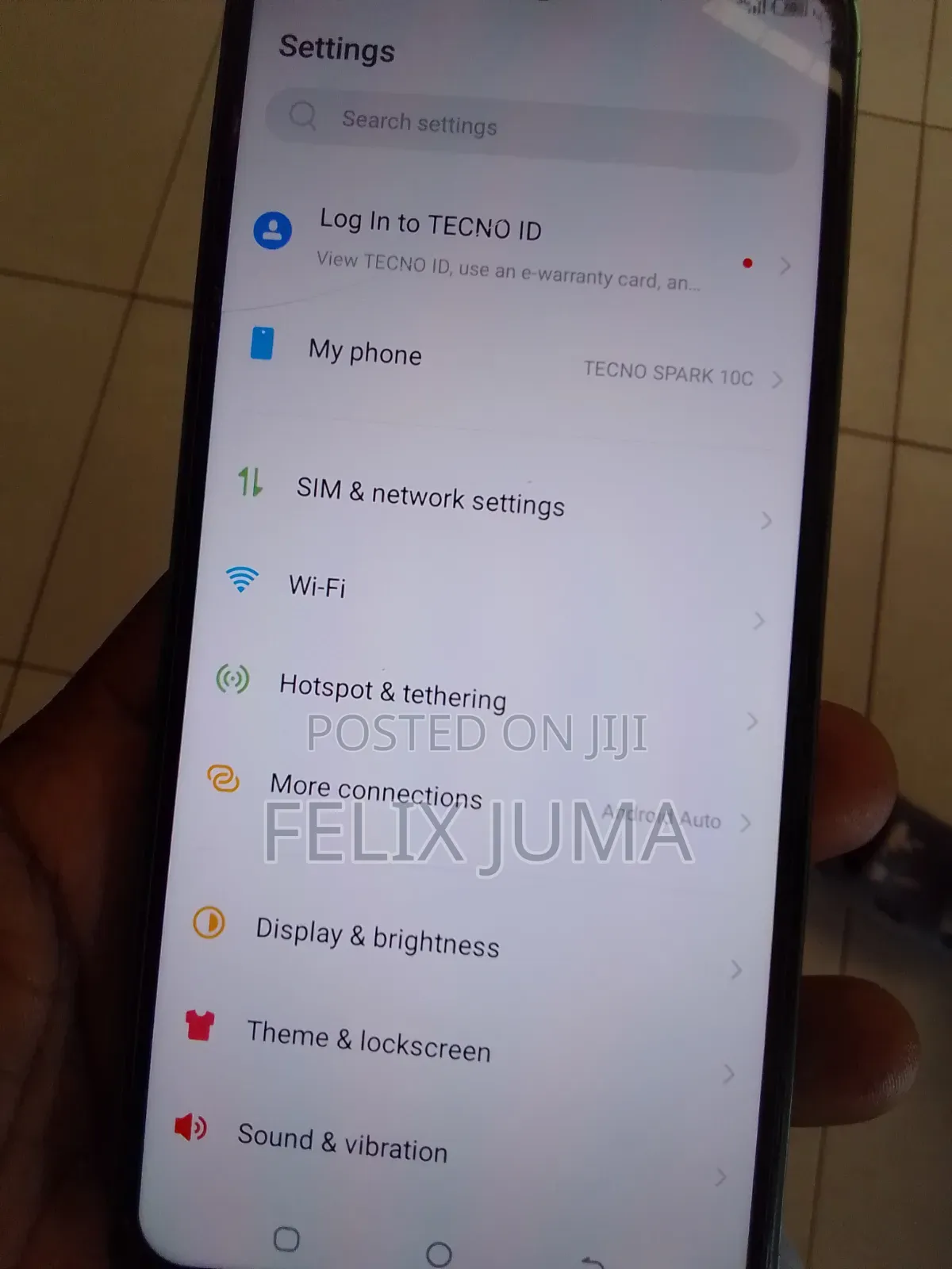 Tecno Spark 10C 128 GB Blue