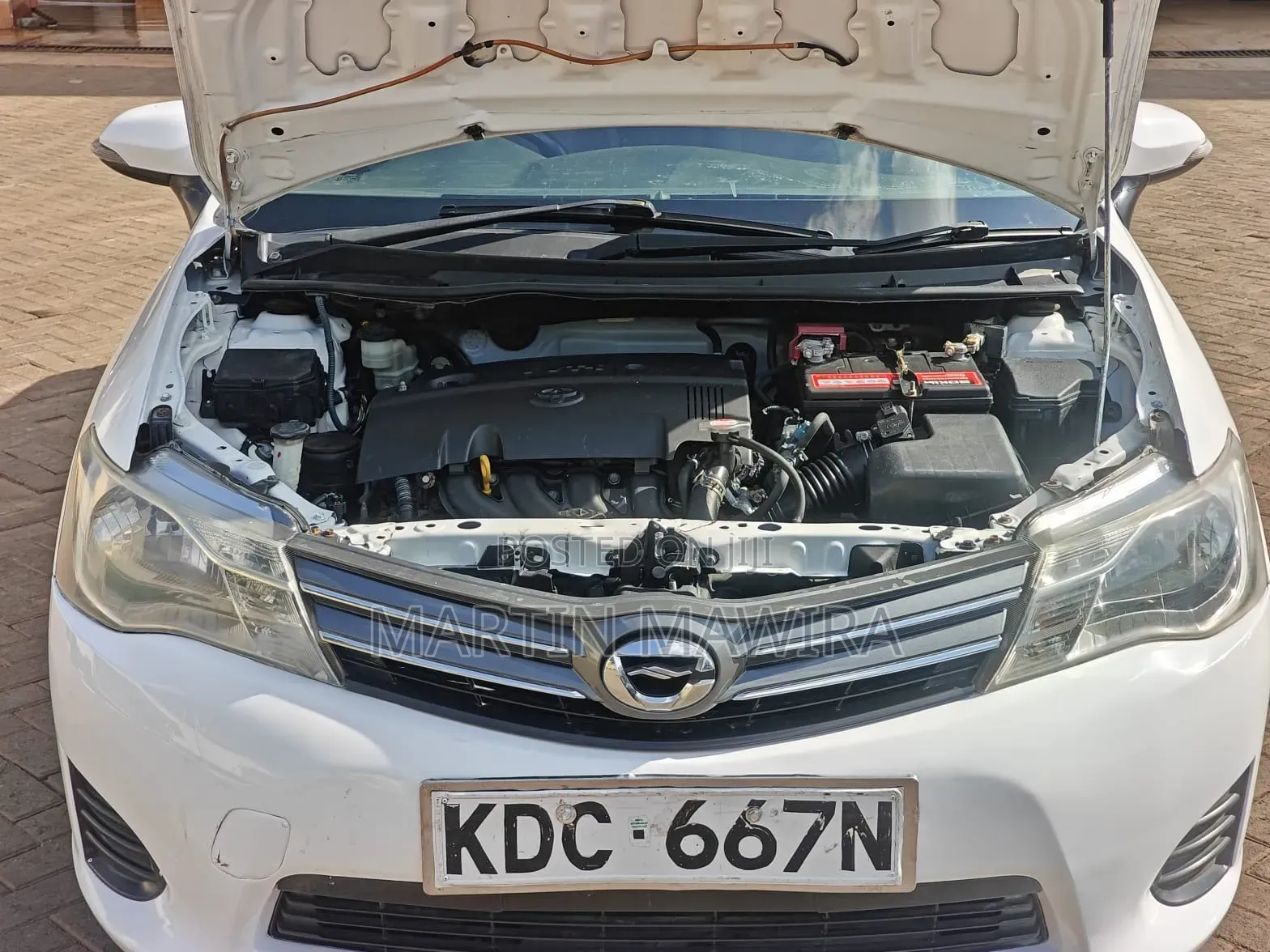Toyota Axio 2014 White