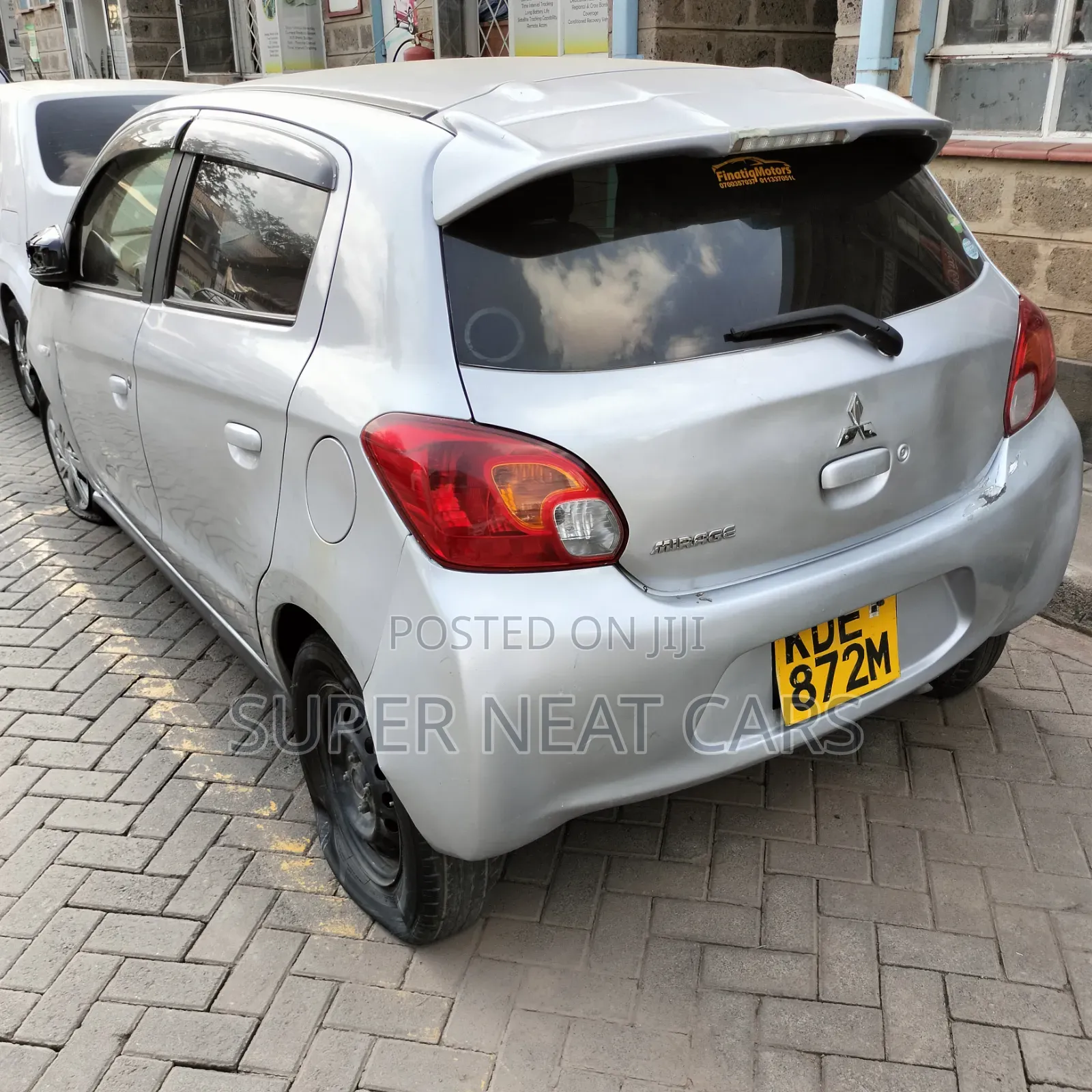 Mitsubishi Mirage 2014 Silver