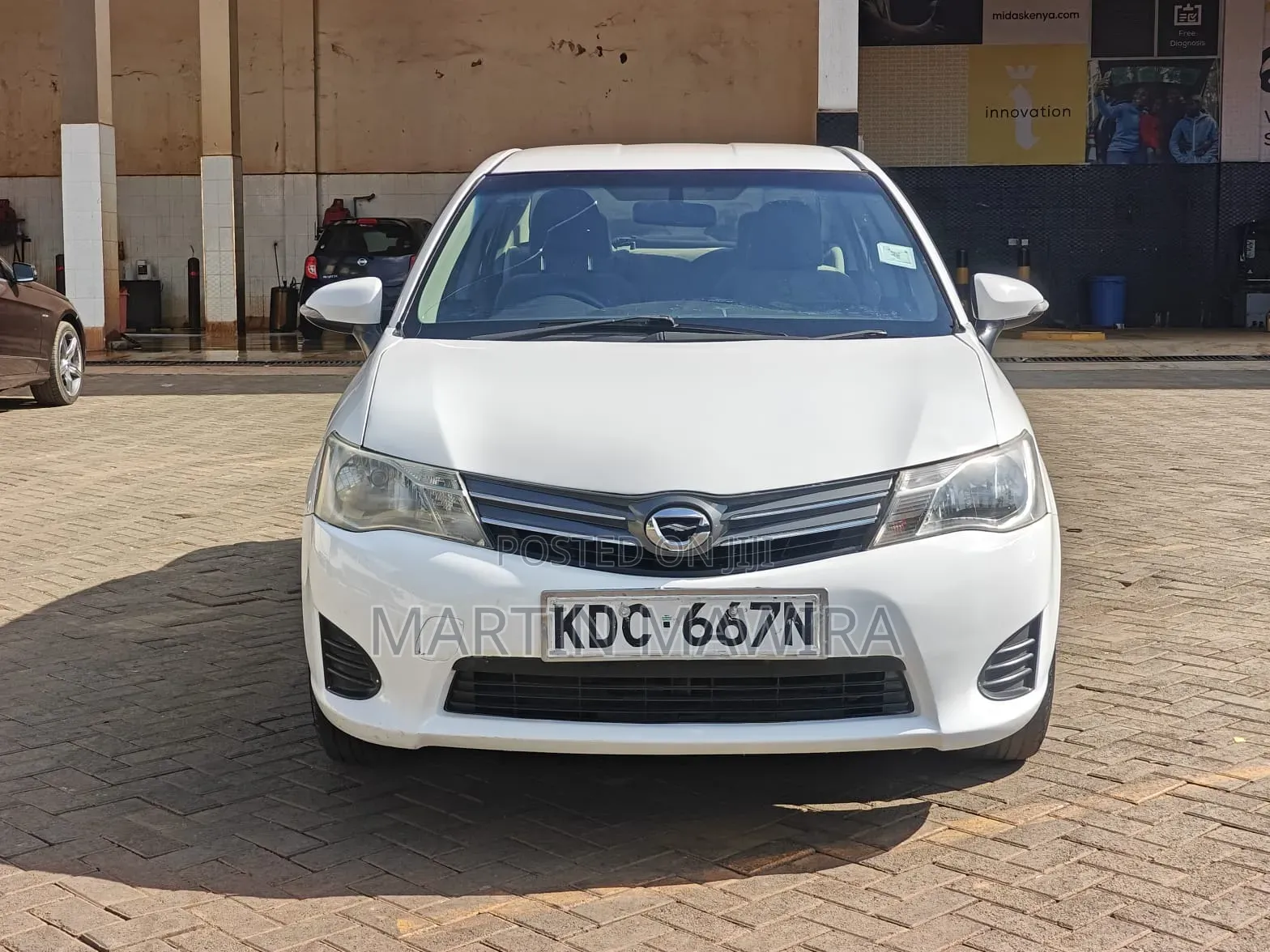 Toyota Axio 2014 White