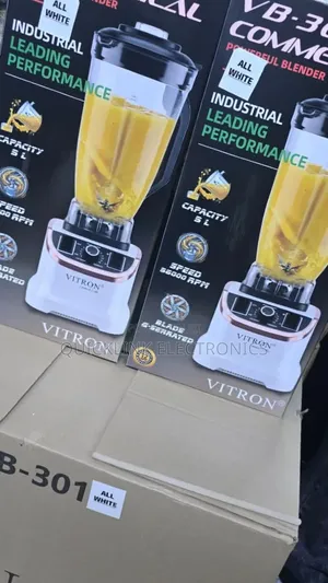 5 Litres Vitron Commercial Blender
Box Price Box Has 6 Pieces