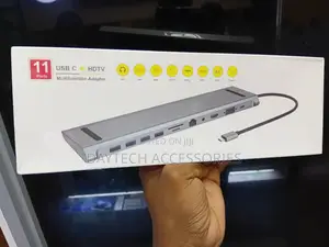 11-in-1 USB-C to HDTV Multifunction Adapter/Docking Station