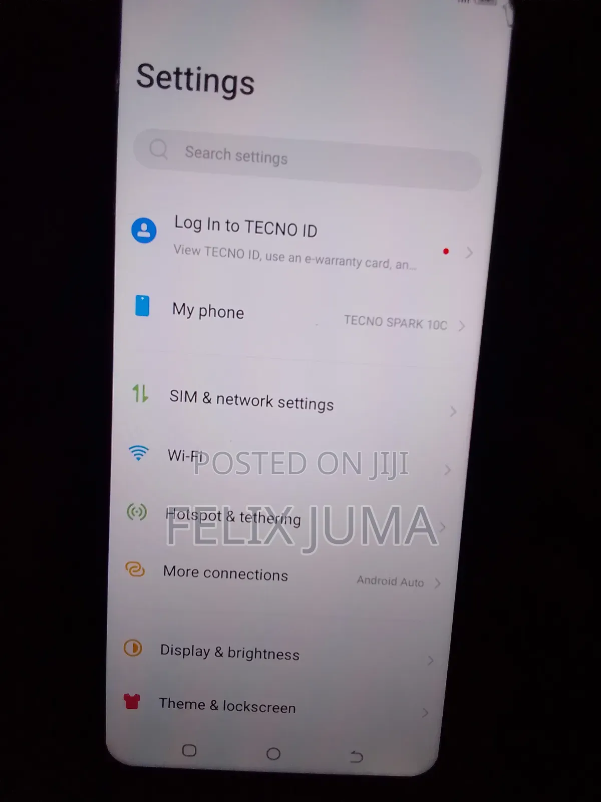 Tecno Spark 10C 128 GB Blue