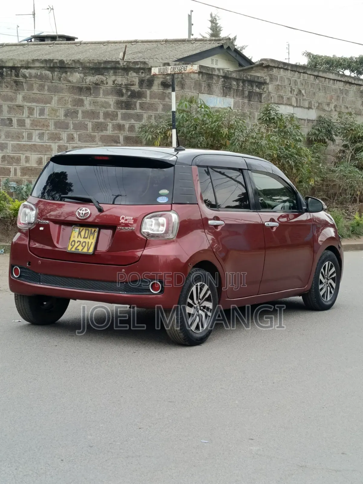 Toyota Passo 2016 Red
