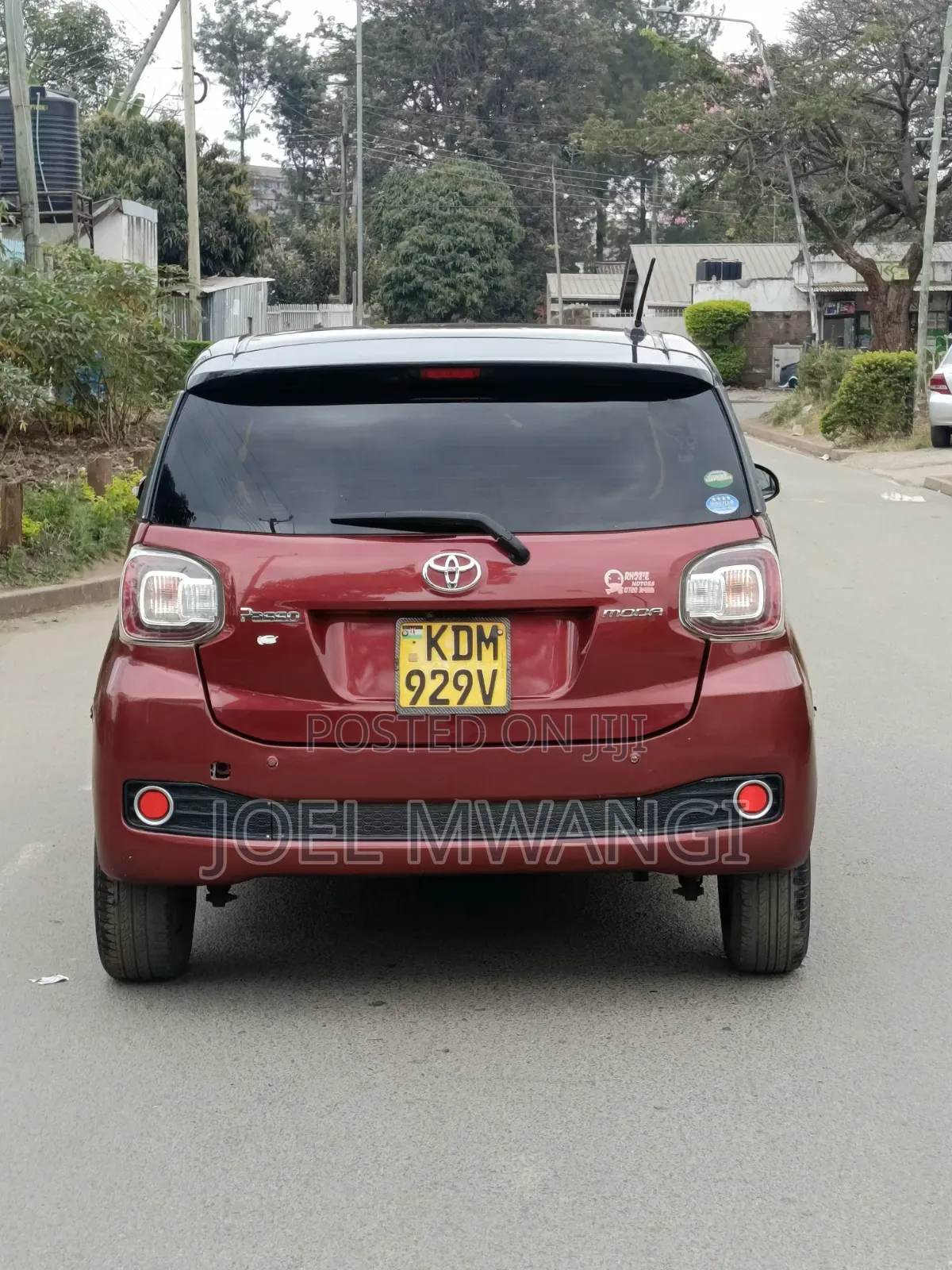 Toyota Passo 2016 Red