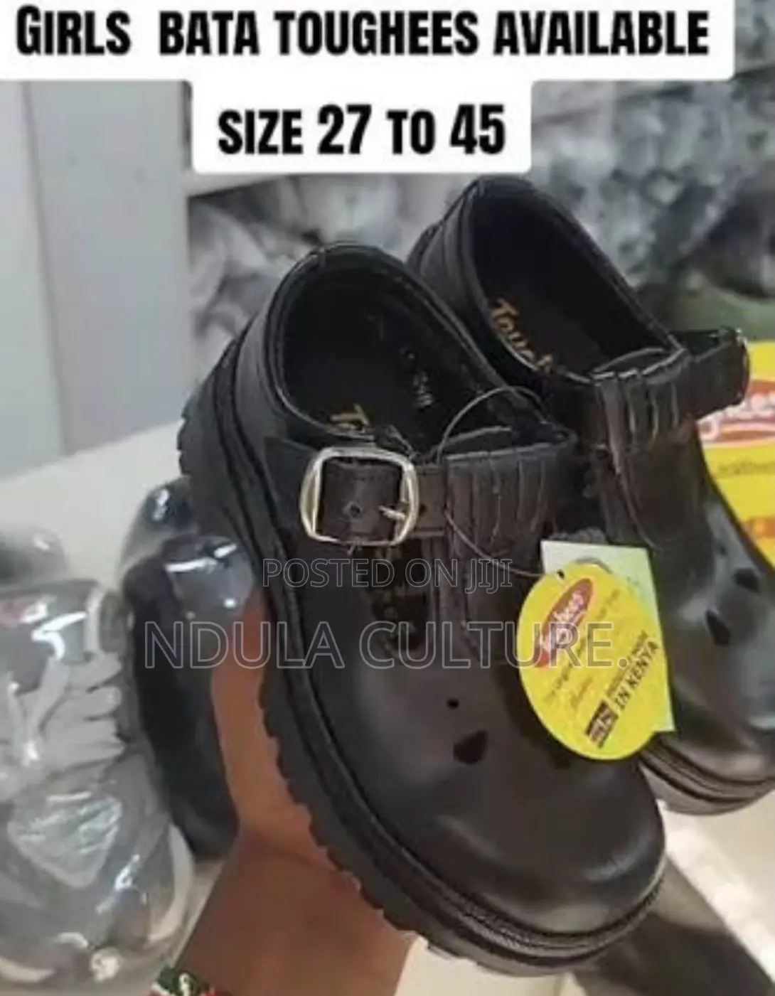 Original Bata Toughees Kids(25—35) Big Students 38–45