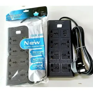 7-Way Extension Socket 3 USB Super Energy