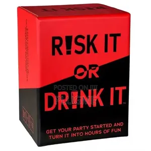 Risk It or Drink It Card Game
