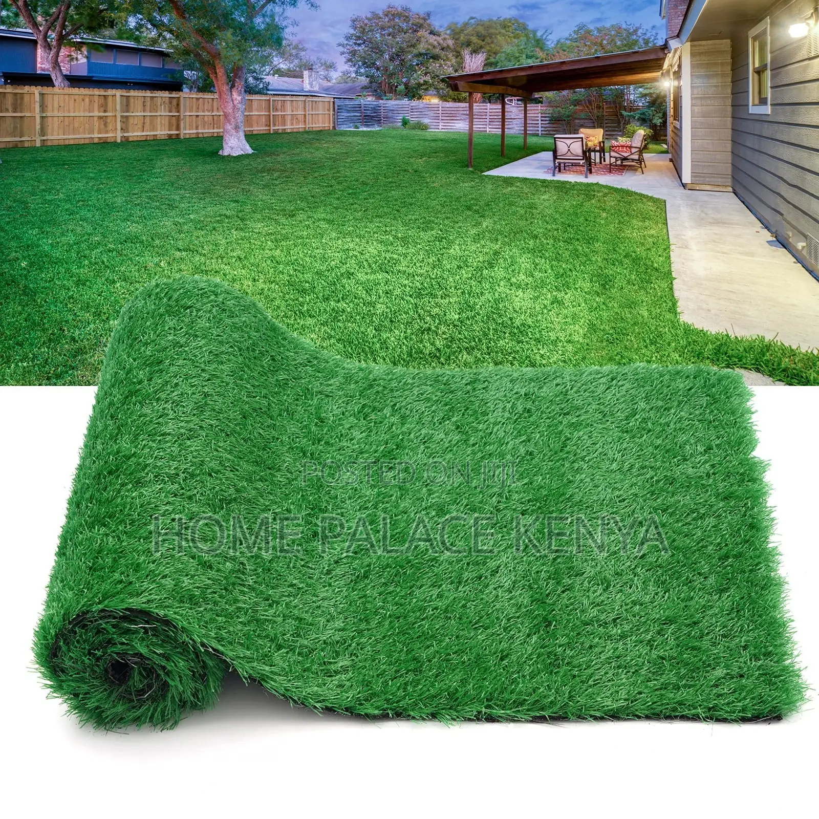 Outdoor Carpet; Soft Artificial Green Lawn Carpet for Patio