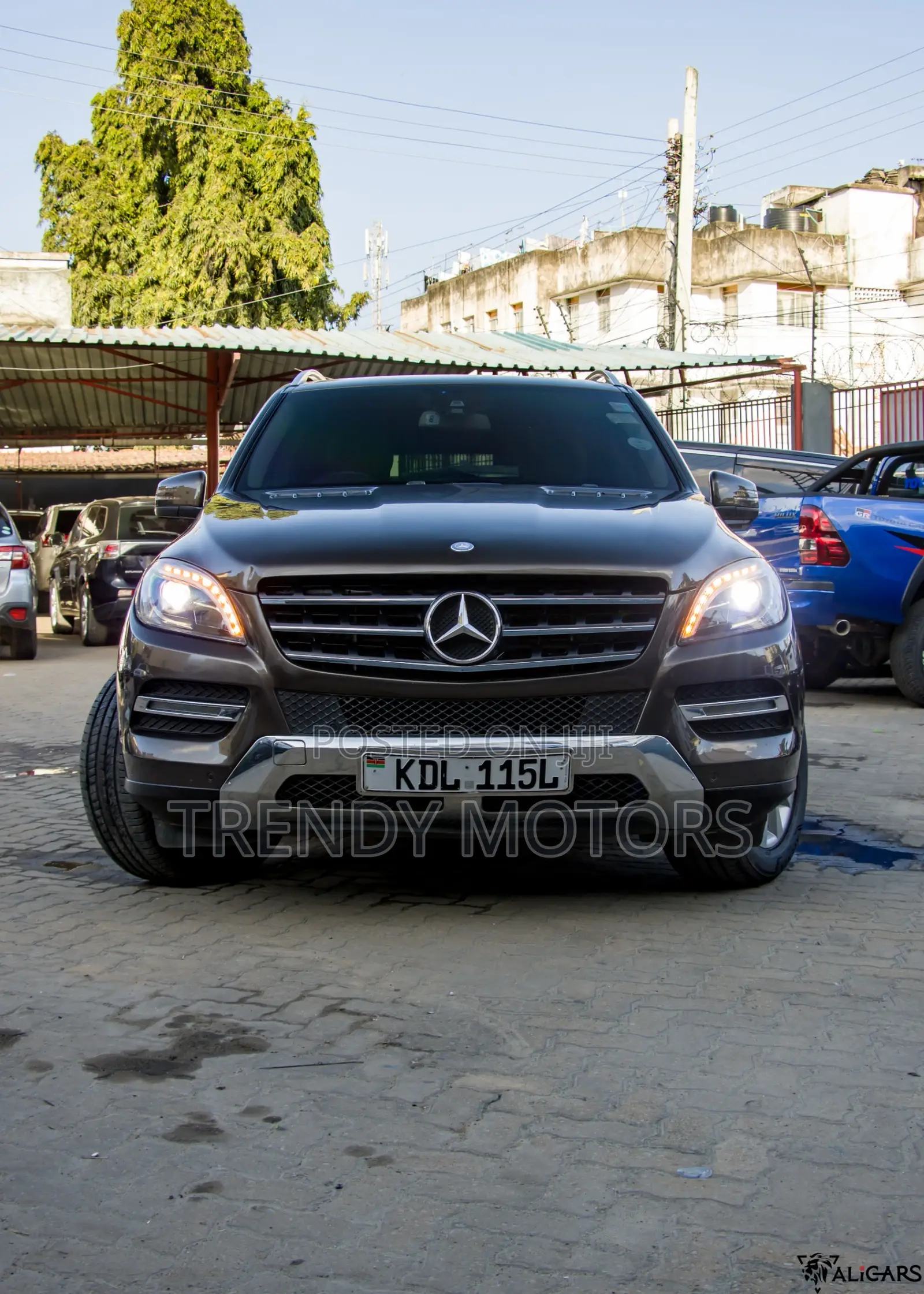 Mercedes-Benz M Class 2013 Brown
