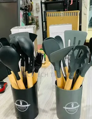 Silicone Spoons!!Kitchen Cooking Utensils Set – 12 Pieces