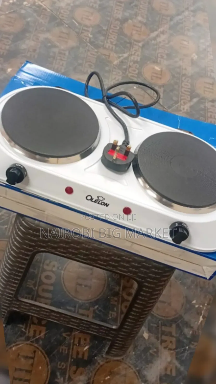 Olelon Double Plate Hot Electric Cooker