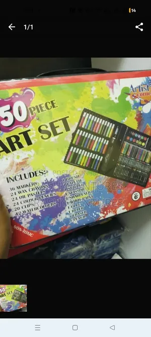 50Pieces Kids Art Set