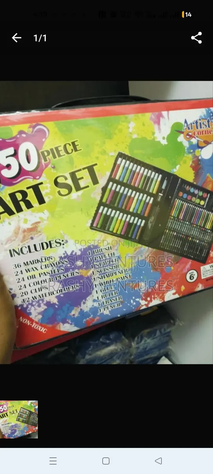 50Pieces Kids Art Set