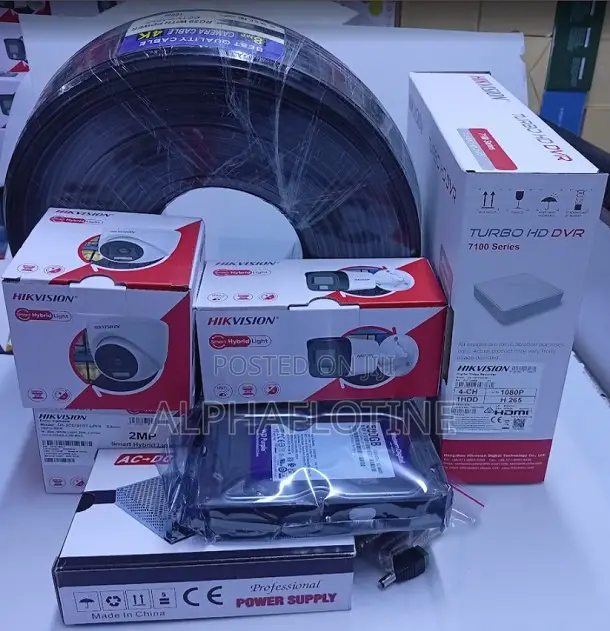 Complete Surveillance Hikvision 4-Channel 1080p 2MP Smart Hybrid