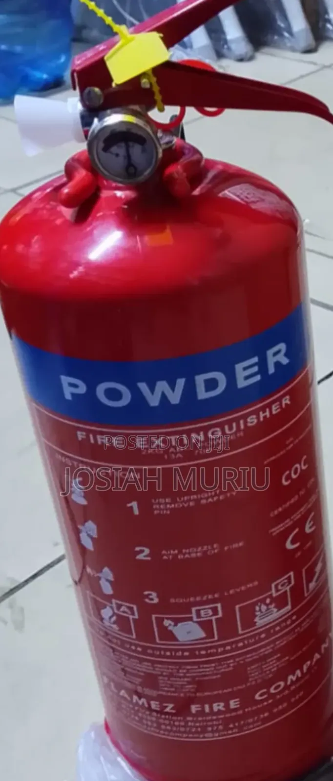 Dry Powder Fire Extinguisher 2kg