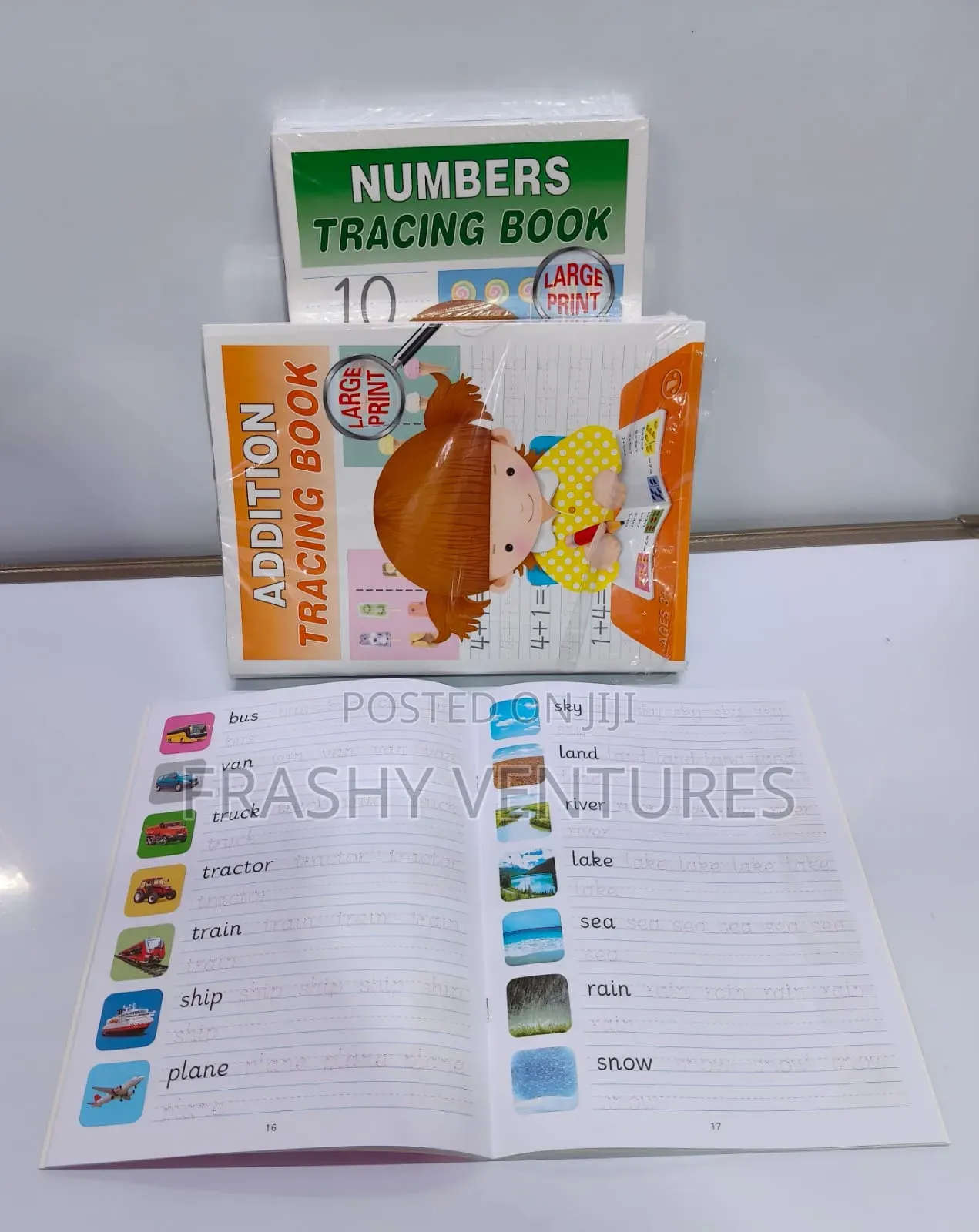 Additional/Numbers Tracing Book