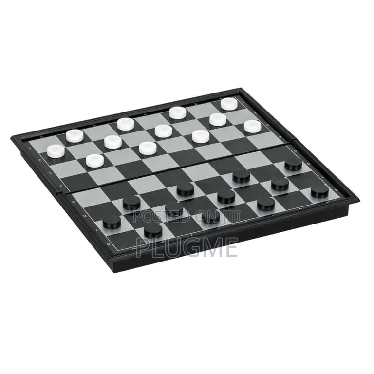 Magnetic Checkers Board