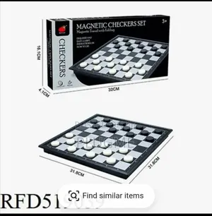 Magnetic Checkers Board