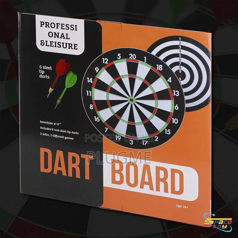Professional and Leisure Dartboard 40.8 Cm