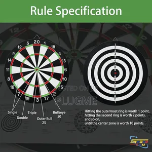 Professional and Leisure Dartboard 40.8 Cm