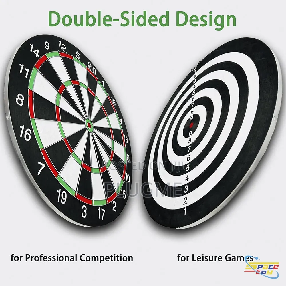 Professional and Leisure Dartboard 40.8 Cm