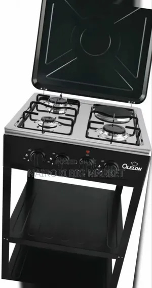 Olelon 3+1 Standing Cooker With Shelves