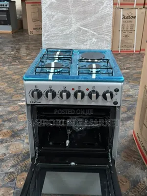 3+1 Olelon Silver Standing Cooker