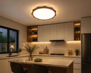 Wood Grain Led Ceiling Light