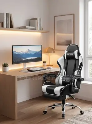 Gaming Chair; Comfortable Ergonomic Gaming Chair With Thick Padding