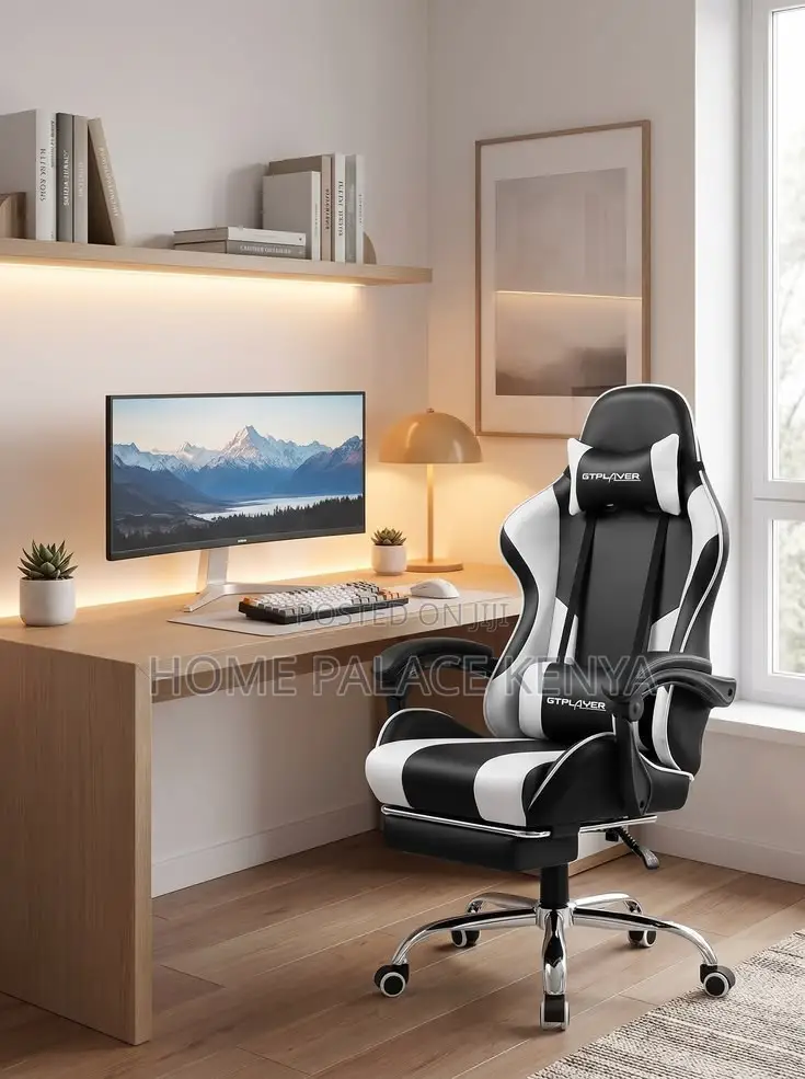 Gaming Chair; Comfortable Ergonomic Gaming Chair With Thick Padding