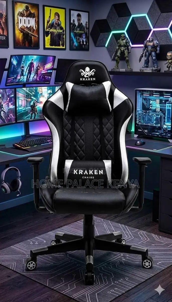 Gaming Chair; Comfortable Ergonomic Gaming Chair With Thick Padding