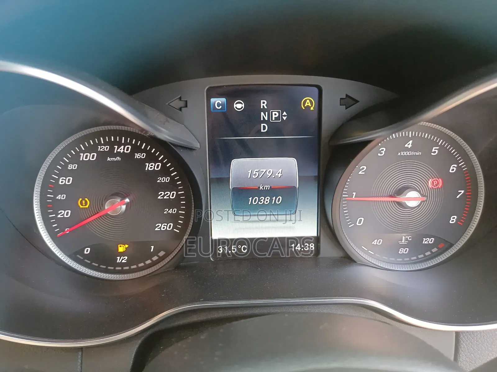 Mercedes-Benz C200 2015 Black