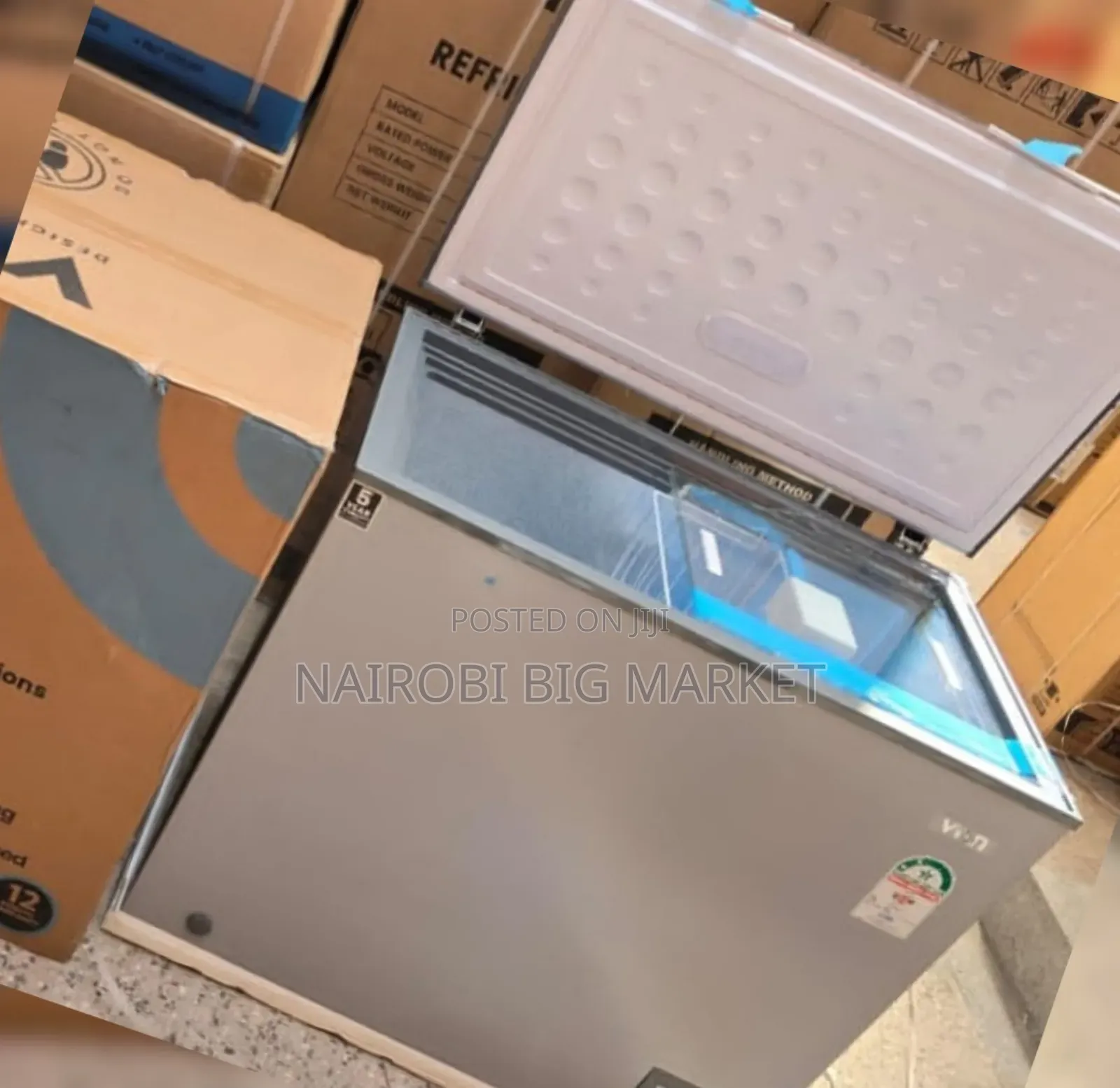 Von 254l Chest Deep Freezer