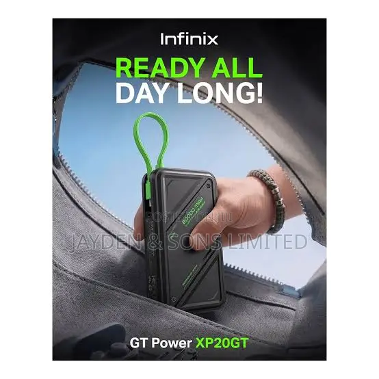 Infinix 20000mah 55w Gt Powerbank
