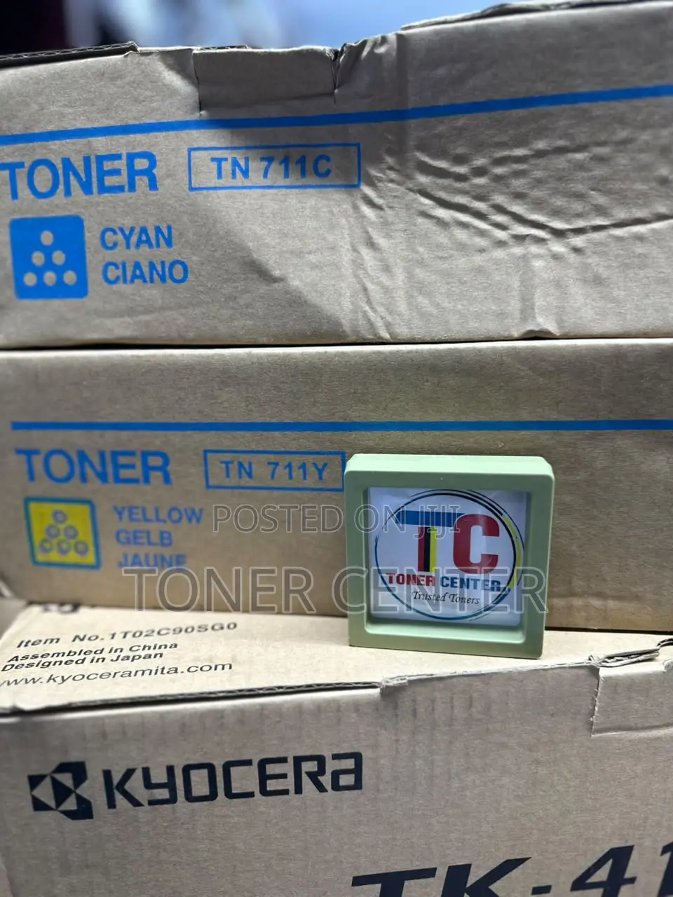 TN-711 Cyan Toner for Konica Minolta Bizhub C654/C754