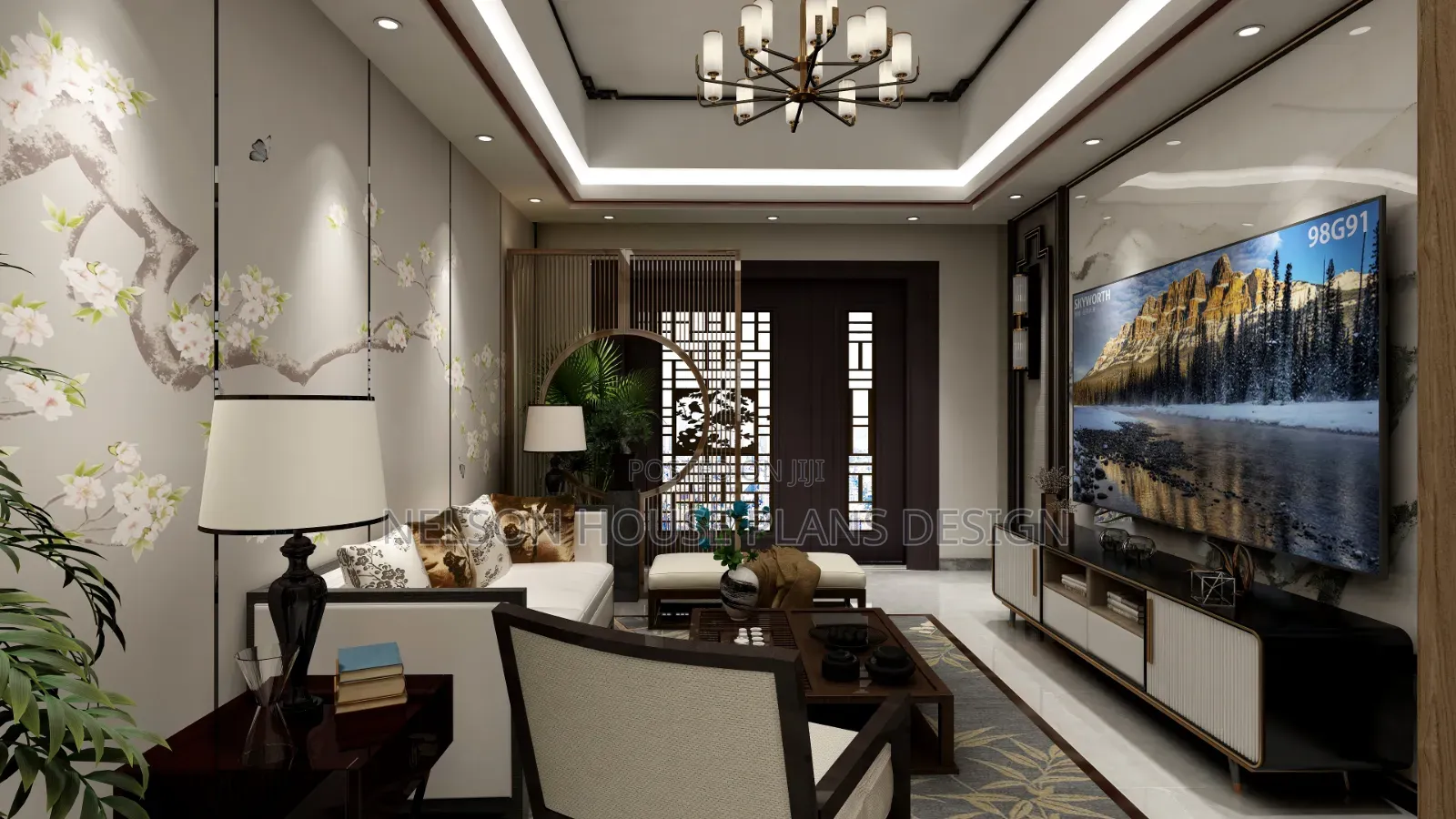 Interior Design 3d Rendering