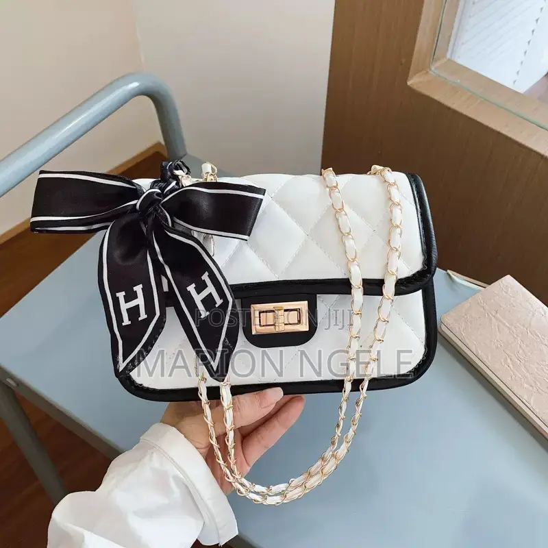 Quilted Flap Leather Shoulder Bag
