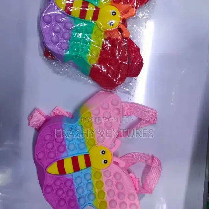 Girls Fancy Butterfly Bubble Bag