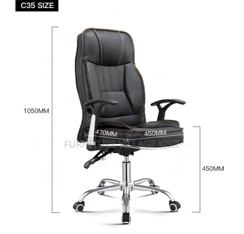 Office Chair: Excutive Leather Seat