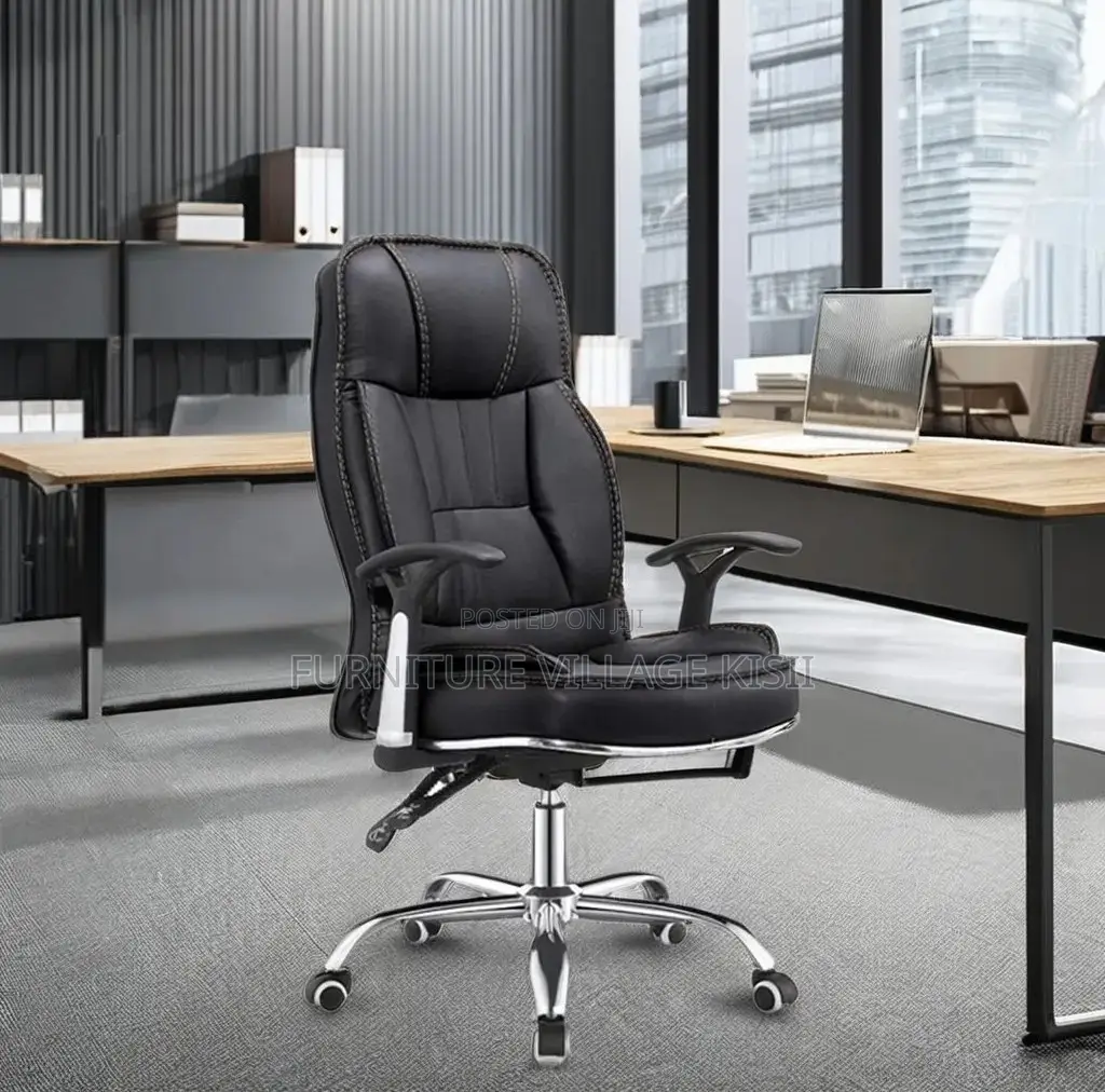 Office Chair: Excutive Leather Seat