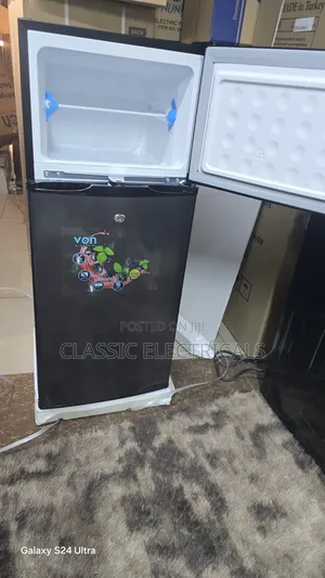 Von 125l Double Door Fridge at 25999