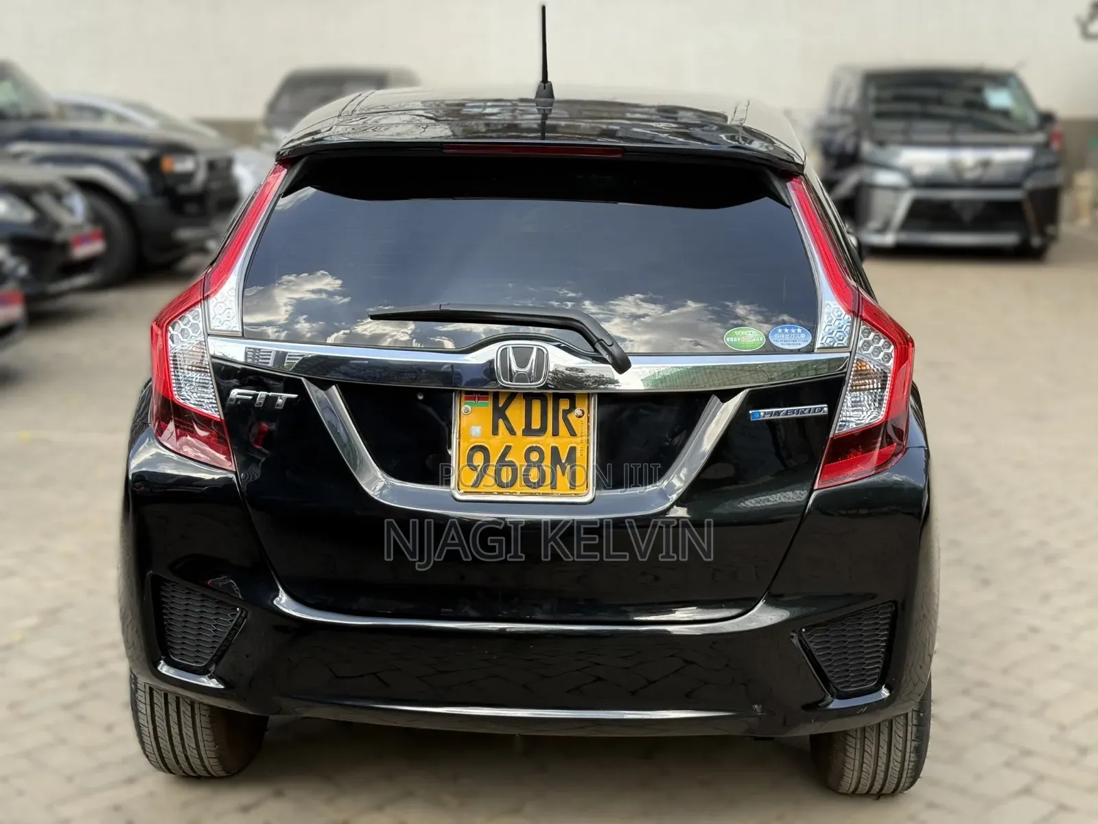 Honda Fit 2017 Black