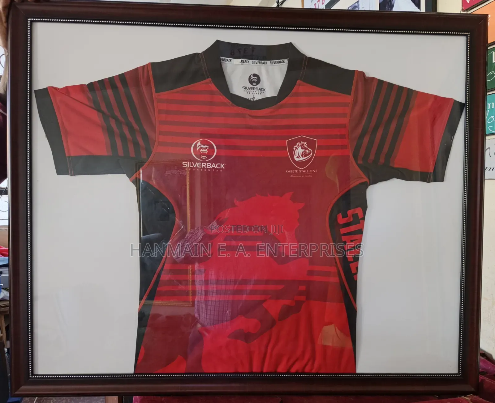 Custom Jersey Display Frames Case